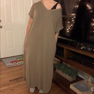 Reborn J T-Shirt Maxi Dress